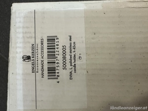 ENGELS KERZEN Kerzenständer Edelstahl glänzend NEU  Bild 4