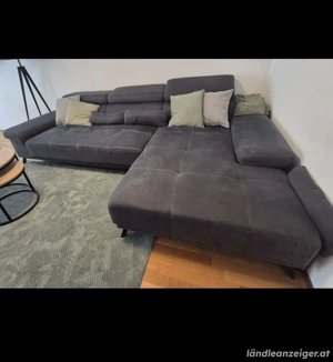 Moderne Eckcouch mit elektrischer Bettfunktion Bild 2