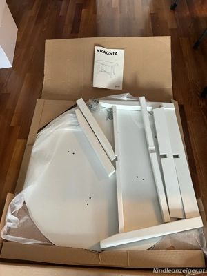  Couchtisch Ikea unbenutzt weiß Bild 2