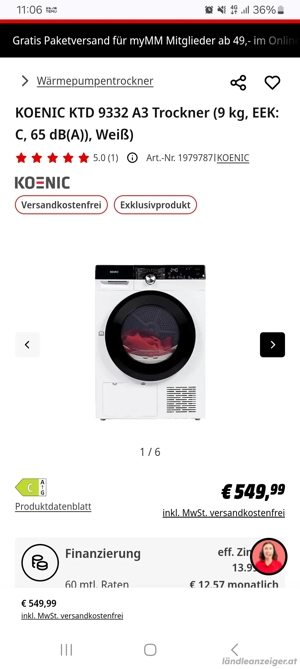 KOENIC Trockner Bild 6