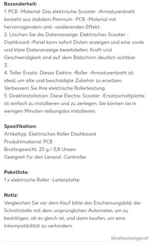 e scooter display  Bild 2