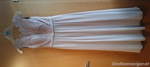 Abendkleid Ballkleid in altrosa Bild 4