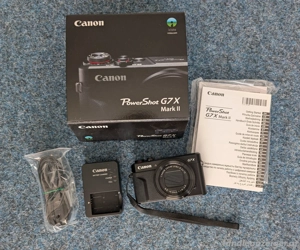 Canon PowerShot G7 X Mark II 20,1-Megapixel-Digitalkamera   Schwarz