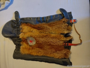 Fuchsfell echtleder gamaschen Bild 2