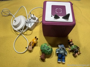 Toniebox Beere und 4 Tonies 