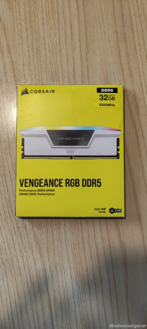 CORSAIR Vengeance RGB DDR5 5200MHz 32GB (2x16)