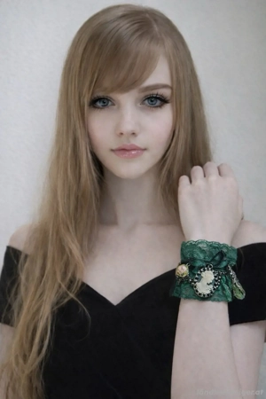 Elegante Lolita-Manschette im Vintage-Stil