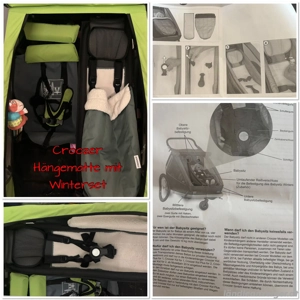 Kinderanhänher Croozer Hängematte + Wintersack