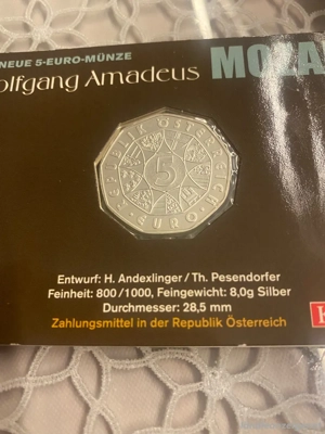 5 Stk Silbermünzen Österreich 2 Bild 4