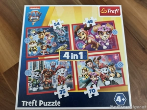 2 Paw Patrol Puzzles und 1  Memory wie neu dürfen weiterziehen  Bild 2