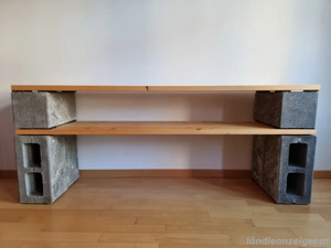 Industrial Sideboard Unikat - Beton & Holz (versiegelt) Bild 3