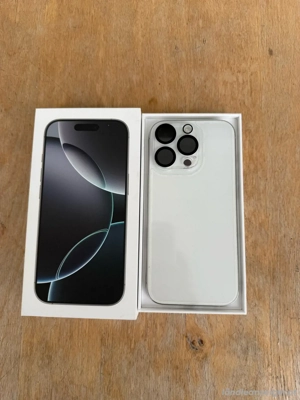 iphone 16 pro weis wie neu 