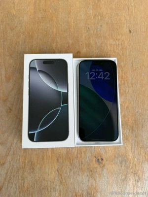 iphone 16 pro weis wie neu  Bild 2