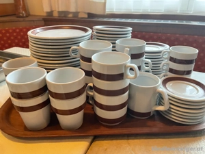 Braunrand Kaffeegeschier Bild 4