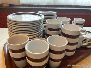 Braunrand Kaffeegeschier Bild 2