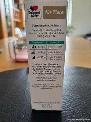 Gelenk Öl für Tiere Bild 3