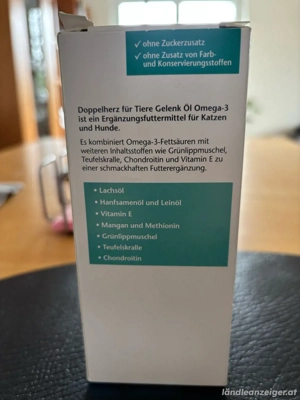 Gelenk Öl für Tiere Bild 4