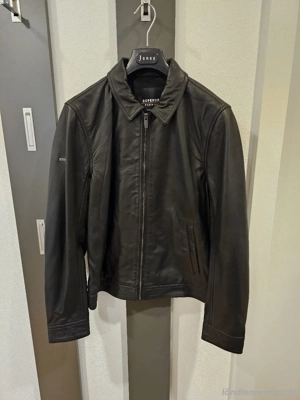 Lederjacke *NEU* Superdry Gr. M schwarz