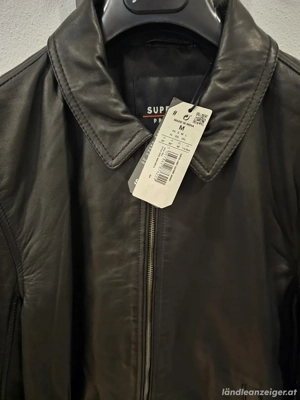 Lederjacke *NEU* Superdry Gr. M schwarz Bild 2