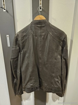 Lederjacke Gipsy Gr. M grau Bild 2