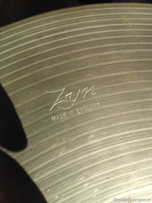 Vintage Zyn 16" Crash made in England  Bild 2