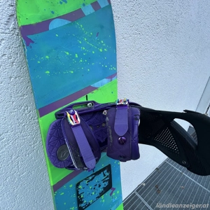 Snowboard gebraucht 135 lang  Bild 2