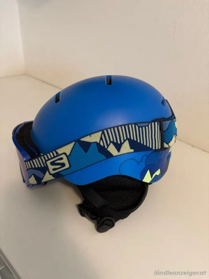 Kinderhelm Salomon inklusive Brille