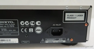 Onkyo C-7070 Highend CD-Spieler Bild 9