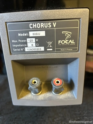Focal Chorus 806V Regallautsprecher Hifi Bild 3