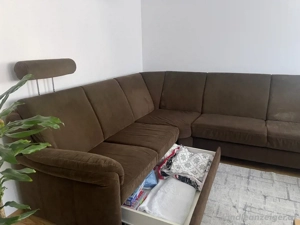 Wohnlandschaft (Sofa) mit Schlaffunktion & Stauraum Bild 4