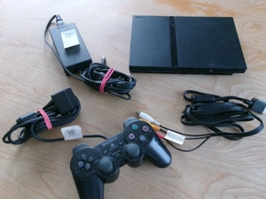 Play Station 2 + Controller  Bild 2