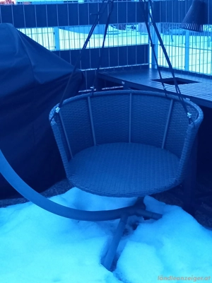 Hängesessel mit Stabilem Gestell Bild 2