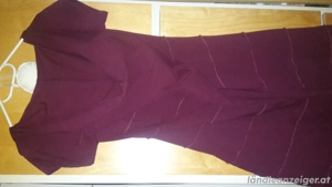 bordeaux rotes Chapati Mittelalter Kleid S Bild 4