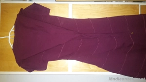 bordeaux rotes Chapati Mittelalter Kleid S Bild 5