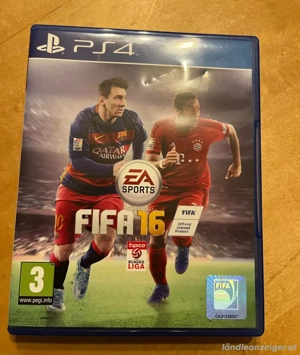 3 PS4 Spiele Fifa16, Fifa17, Fifa 18 Bild 4