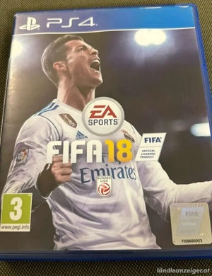 3 PS4 Spiele Fifa16, Fifa17, Fifa 18 Bild 6