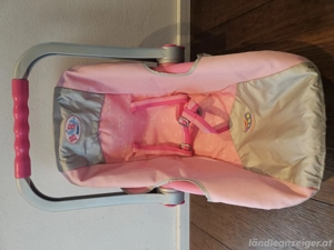 Puppen Maxi Cosi mit Zubehör