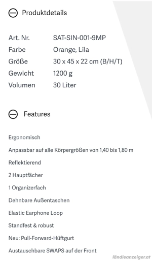 Satch Pack Rucksack Bild 3