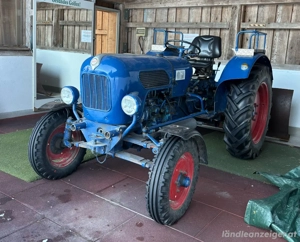 Traktor Oldtimer Eicher BJ. 1961 25 PS Bild 2