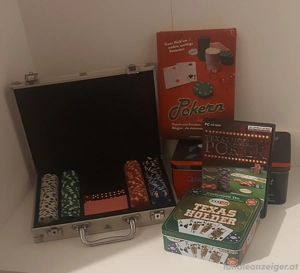 Pokerspiele-Set komplett 
