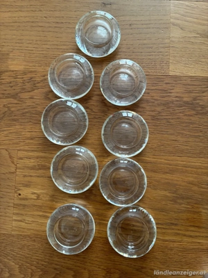 Teelichthalter aus durchsichtigem Glas Bild 4