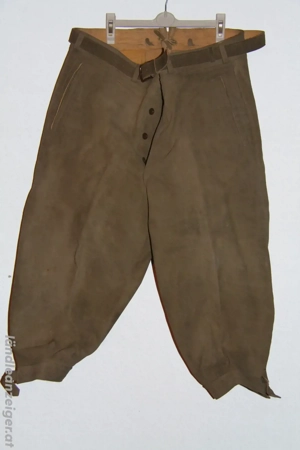 Verkaufe: Lederhose mit Gürtel 