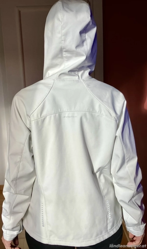 Softshelljacke Damen Gr. 42 weiß  Bild 2