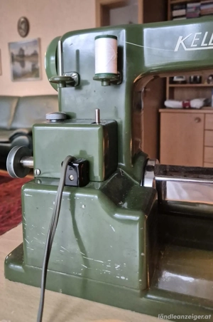 Antike Koffernähmaschine Marke Keller - funktionstüchtig Bild 8