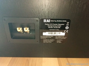 Elac Debut C6.2 - Centerlautsprecher 120 Watt Bild 2