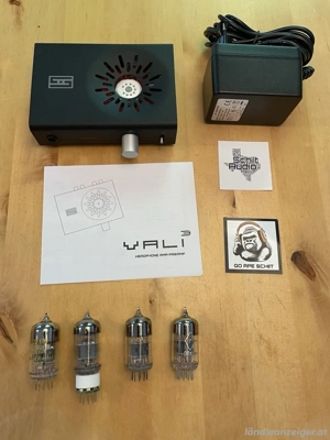 Schiit Vali 3 Kopfhörerverstärker mit 4 Röhren (6922 6N3P)