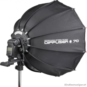SMDV D70 II Firefly Pro Beauty Softbox Diffuser