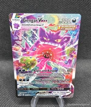 Pokemon Gengar Vmax 271 264 NM Fusionsangriff Bild 3