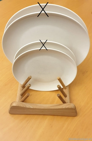 Zubehör Küche Abtropfständer Tellerhalter Bild 2