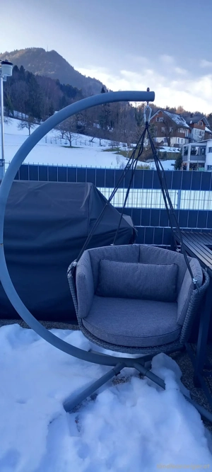 Hängesessel mit Stabilem Gestell Bild 4